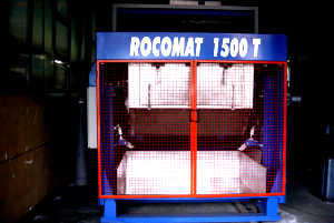 Trommelwaschmaschine f�r Zeltplanen